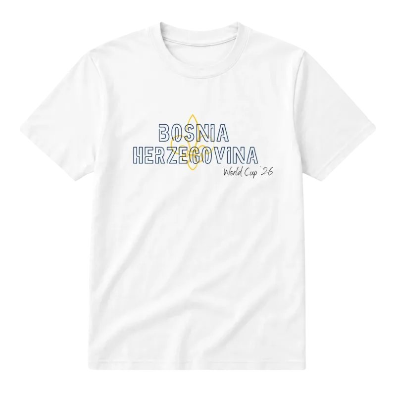 Zmajevi WM 2026 - Kinder-T-Shirt - Weiß front view