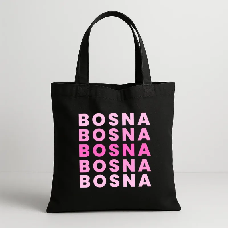 Traditionelle Bosnische Eleganz In Rosa - Schwarz front view